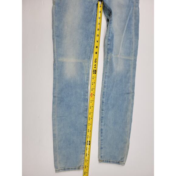 True Religion Halle High Rise Super Skinny Blue Jeans Womens 27W 204296‎ - Picture 7 of 12